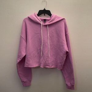 Wild Fable 1X Cropped Lilac Sweatshirt